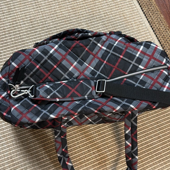 Vera Bradley Plaid Large Travel
Duffle Bag - Paris Plaid Performance - Picture 16 of 17